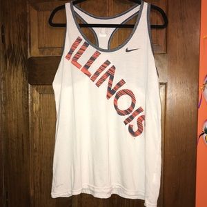 Nike XL racerback University of Illinois tank